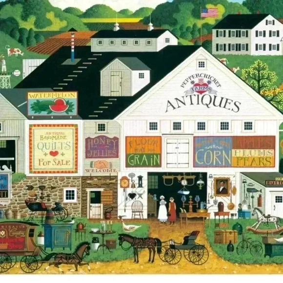 Bradford Exchange Other - Charles Wysocki | Bradford Exchange | Summer | Peppercricket Farms Plate